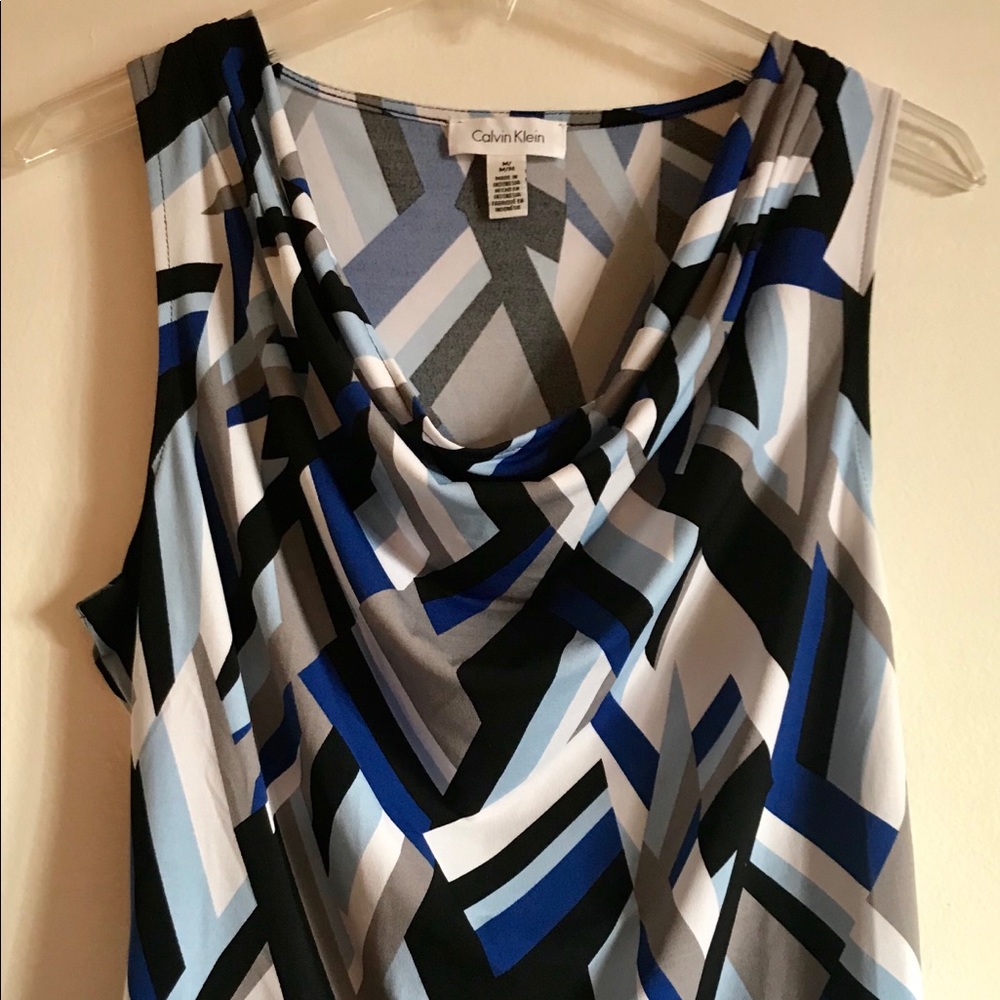 Calvin Klein sleeveless blouse